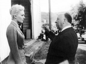 Kim Novak and Hitchcock: Vertigo.