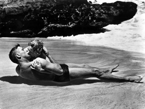 Deborah Kerr and Burt.