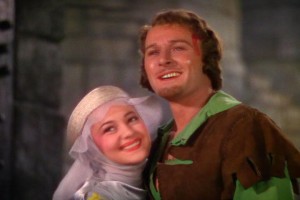 Errol Flynn in Robin Hood.