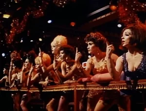 Chita Rivera (second from right) inSweet Charity (1969).