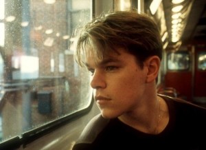 Matt Damon stars in The Talented Mr Ripley.