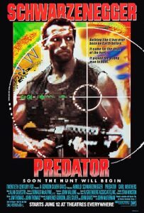Predator cinema release poster.