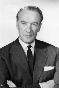 George Sanders as The Falcon Takes Over in 1942.