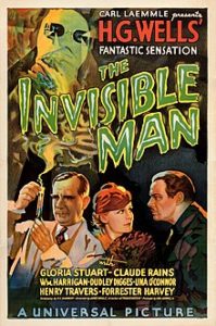 The Invisible Man cinema release poster.