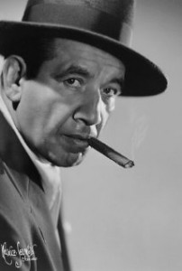 Mike Mazurki plays Moose Malloy in the 1944 classic remake Murder, My Sweet.