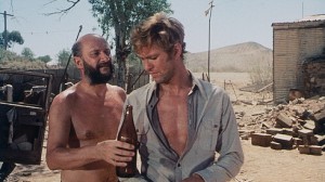 Donald Pleasence above left.