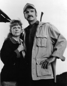 Survivalist couple Burt Gummer (Michael Gross) and Heather Gummer (Reba McEntire).