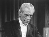 Boris Karloff is back in mad doctor mode as Dr Hohner, a demented physician at the Vienna Royal Theatre in The Climax (1944).
