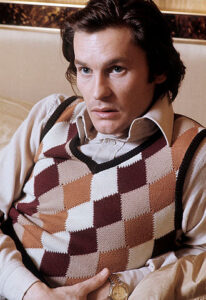 Helmut Berger at the time of Ludwig in 1972.