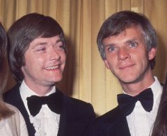 Simon Ward in a reunion with Malcolm McDowell.