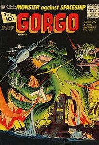 Issue number four of Gorgo published by Charlton Comics, art by Steve Ditko.