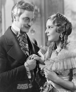 Robert Donat and Elissa Landi in The Count of Monte Cristo.