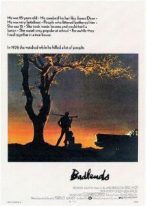 Badlands cinema release poster.
