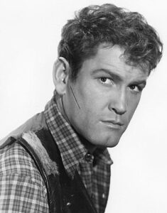 Earl Holliman in a promotional photo for Last Train from Gun Hill.