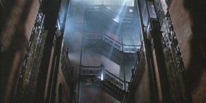 The Bradbury Building in Blade Runner.