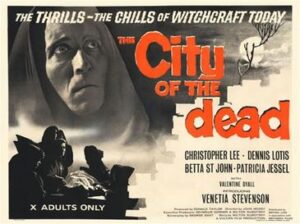 The City of the Dead UK cinema poster.