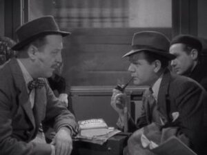 Basil Radford and Naunton Wayne as Charters and Caldicott in Night Train to Munich..