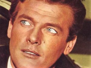 Roger Moore stars as the hero Rod Slater in Gold.