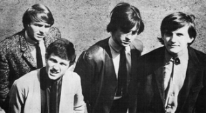 Wayne Fontana & The Mindbenders in 1965. From left to right: Bob Lang, Ric Rothwell, Eric Stewart and Wayne Fontana.
