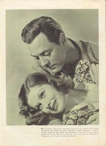 Allan Lane and Lucille Ball.