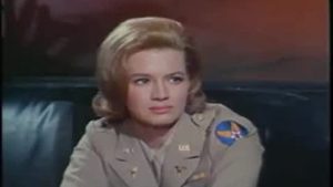 Angie Dickinson in Captain Newman, MD (1963).