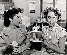Jane Powell with Elizabeth Taylor in A Date with Judy (1948).