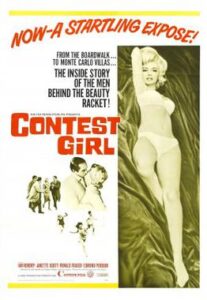 American poster for The Beauty Jungle (known in the US as Contest Girl).