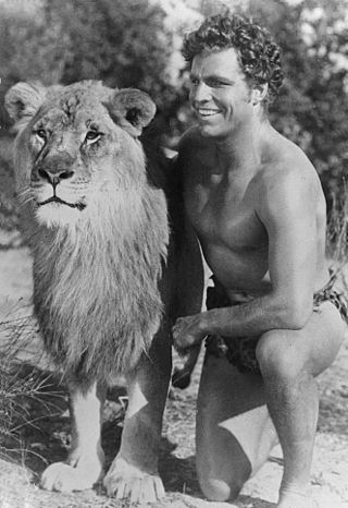 Buster Crabbe Johnny Weissmuller Tarzan Vs Flash Gordon Arm 