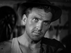 Massimo Girotti in Ossessione (1943).